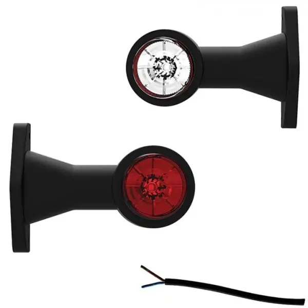 LED Begrenzungsleuchte | gerade| 12-24v | 50cm. Kabel | M10BV-200RW
