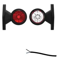 LED Begrenzungsleuchte mit kurzem Griff | 12-24v | 20cm...