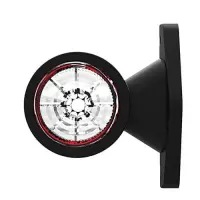 LED Begrenzungsleuchte mit kurzem Griff | 12-24v | 20cm Kabel | M10BV-100RW