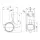 Links | LED Begrenzungsleuchte mit kurzem Griff | 12-24v | 1,5mm². Stecker | M10BV-821RWA