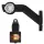 Rechts | LED Begrenzungsleuchte mit abgewinkeltem Griff | 12-24v | 1,5mm². Stecker | M10BV-722RWA