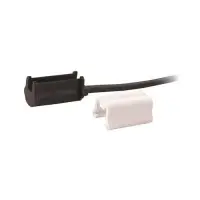 Links | LED Begrenzungsleuchte mit abgewinkeltem Griff | 12-36v | 1,5mm². Stecker | M10BV-721RWA