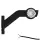 Links | LED Begrenzungsleuchte mit abgewinkeltem Griff | 12-24v | 20cm. Kabel | M10BV-701RWA