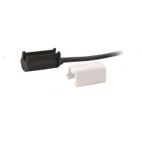 Links | LED Begrenzungsleuchte | abgewinkelter Griff | 12-24v | 1,5mm². Stecker | M10BV-521RW