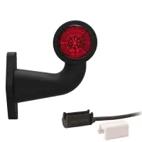 Rechts | LED Begrenzungsleuchte mit abgewinkeltem Griff |...