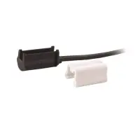 Links | LED Begrenzungsleuchte mit abgewinkeltem Griff | 12-24v | 1,5mm². Stecker | M10BV-421RW