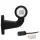 Links | LED Begrenzungsleuchte mit abgewinkeltem Griff | 12-24v | 1,5mm². Stecker | M10BV-421RW
