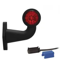 Rechts | LED Begrenzungsleuchte mit abgewinkeltem Griff |...