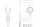Rechts | LED Begrenzungsleuchte mit abgewinkeltem Griff | 12-36v | 0,75mm². Stecker | M10BV-412RW