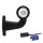 Links | LED Begrenzungsleuchte mit abgewinkeltem Griff | 12-24v | 0,75mm². Stecker | M10BV-411RW