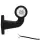 Links | LED Begrenzungsleuchte mit abgewinkeltem Griff | 12-36v | 20cm. Kabel | M10BV-401RW