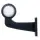 Rechts | LED Begrenzungsleuchte abgewinkelter Griff | mattierte Linse | 12-24v | MB-1022RW