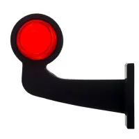 rechts | LED Begrenzungsleuchte | abgewinkelter Griff | mattierte Linse | 12-24v | MB-1022RA