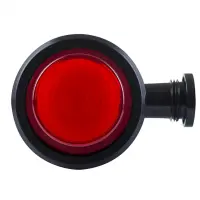 LED Schwedische Begrenzungsleuchte | kurzer Griff | mattierte Linse | 12-24v | MB-1020RW