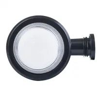 LED Schwedische Begrenzungsleuchte | kurzer Griff | mattierte Linse | 12-24v | MB-1020RW