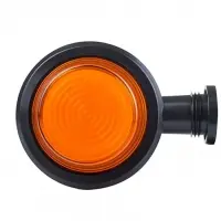 LED Begrenzungsleuchte gelb | kurzer Griff | mattierte Linse | 12-24v | MB-1020A