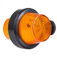 LED Begrenzungsleuchte gelb | kurzer Griff | klare Linse...