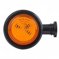 LED Begrenzungsleuchte gelb | kurzer Griff | klare Linse | 12-24v | MB-1010A