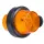 LED Begrenzungsleuchte gelb | kurzer Griff | klare Linse | 12-24v | MB-1010A