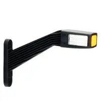 Links | LED Begrenzungsleuchte | abgewinkelter Griff | 12-36v | 30cm. Kabel | MB-1451
