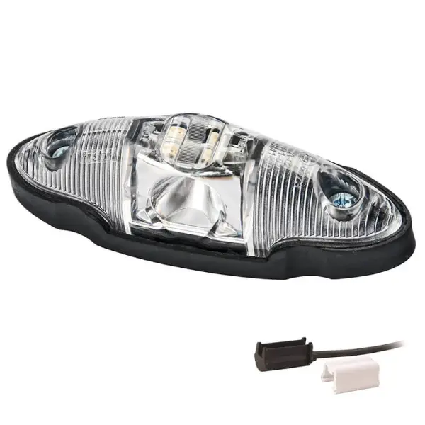 LED Begrenzungsleuchte kompakt | 12-36v | 1,5mm². Stecker | MB-1520RWA