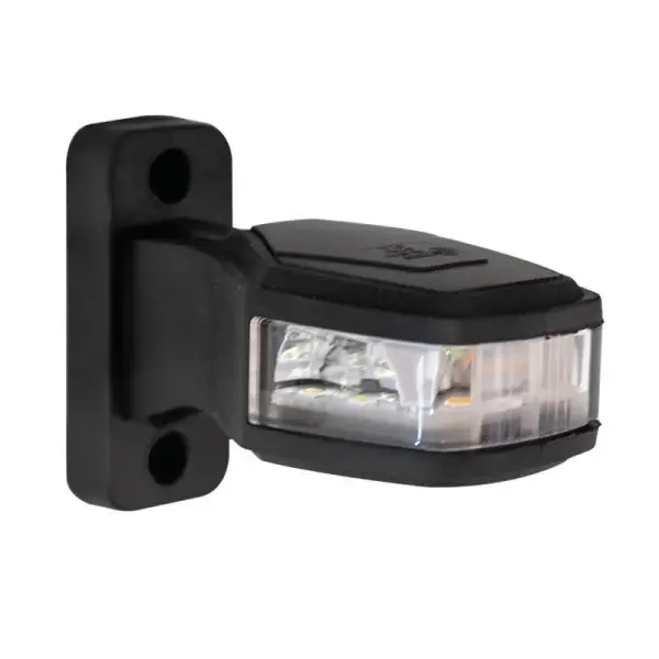 Links | LED Begrenzungsleuchte | 12-24v | 30cm. Kabel | rot-weiß-gelb | 1009LE