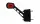 LED Begrenzungsleuchte links mit Alarm rot-weiß-gelb 12-24v | MBA-2761RWA