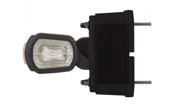 LED Begrenzungsleuchte rechts rot-weiß-gelb 12-24v 50cm Kabel | MBA-2701RWA