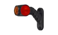 Links | LED Begrenzungsleuchte rot-weiß-gelb |...
