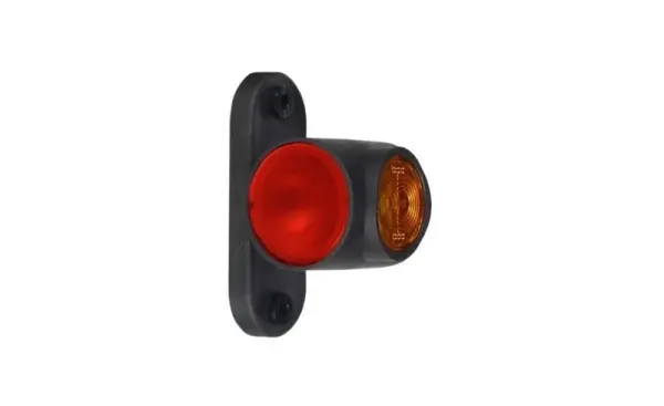 LED Begrenzungsleuchte rot-weiß-gelb | 12-24v | 50cm. Kabel | MB-4700RWA