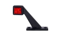 LED Begrenzungsleuchte links rot-weiß 12-24v 50cm...