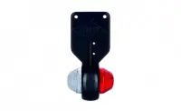 LED Begrenzungsleuchte links rot-weiß 12-24v 50cm...
