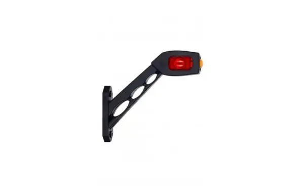 Rechts | LED Begrenzungsleuchte rot | weiß | gelb | 12-24v | 35cm. Kabel | MB-3692RWA