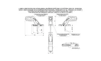 LED Begrenzungsleuchte links rot-weiß-gelb 12-24v...