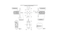 LED Begrenzungsleuchte kompakt rot-weiß-gelb 12-24v...