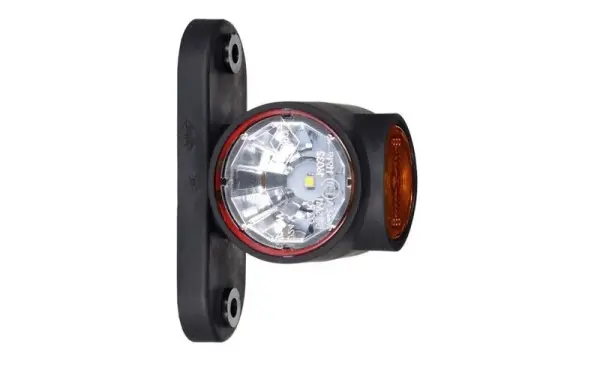 LED Begrenzungsleuchte rot-weiß-gelb | 12-24v | 50cm. Kabel | MB-4800RWA