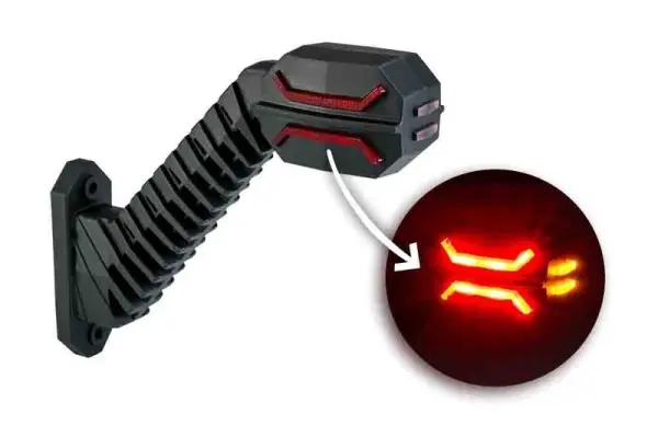 LED Begrenzungsleuchte links 12-24v | MB-6001RWA