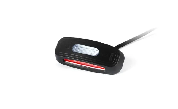 LED Begrenzungsleuchte kompakt rot-weiß-gelb 12-24v 50cm Kabel