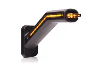 LED Begrenzungsleuchte rechts inkl. Blinker, dunkle Linse 12-24v