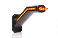 LED Begrenzungsleuchte rechts inkl. Blinker, klare Linse 12-24v