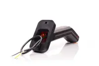 LED Begrenzungsleuchte links inkl. Blinklicht, klare Linse 12-24v