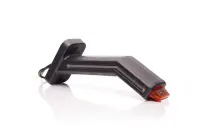 LED Begrenzungsleuchte links inkl. Blinklicht, klare Linse 12-24v