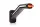 LED Begrenzungsleuchte links inkl. Blinklicht, klare Linse 12-24v