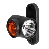 LED Begrenzungsleuchte rot-weiß-gelb 12-24v 50cm Kabel