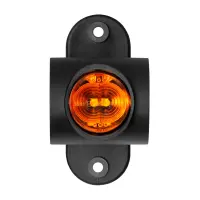 LED Begrenzungsleuchte rot-weiß-gelb 12-24v 50cm Kabel