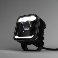OZZ SQR 3″ Fernscheinwerfer - Dynamisches Positionslicht - Schwarz