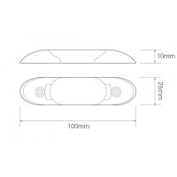 LED Innenbeleuchtung | exkl. Schalter | 10cm Kabel |...