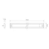LED Innenbeleuchtung | mit Touch Control | 77cm | 12v | kaltes weißes Licht | 40770-12