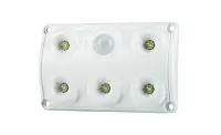 LED Innenleuchte 900lm - 5000K mit Bewegungssensor 12-24v...