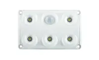 LED Innenleuchte 900lm - 5000K mit Bewegungssensor 12-24v | BBS-1500W